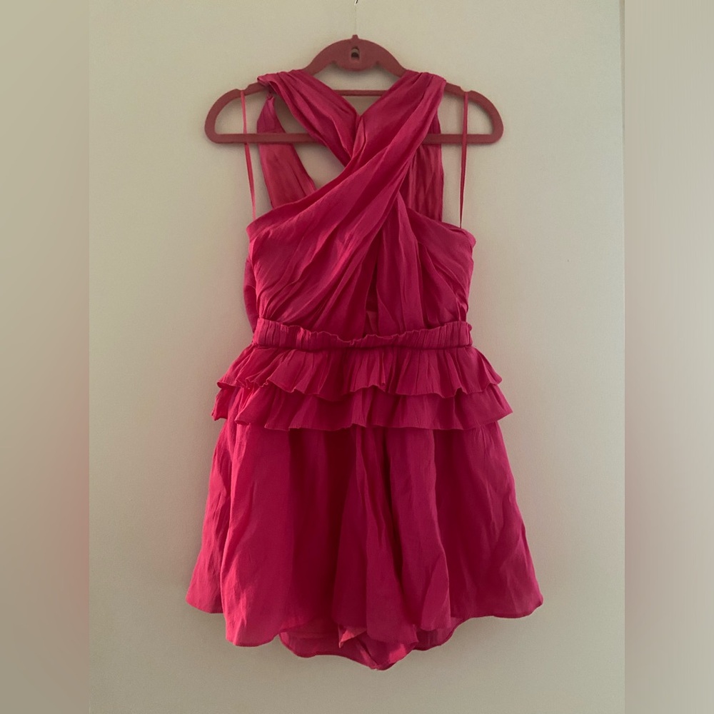 The Impeccable Pig Pink Romper